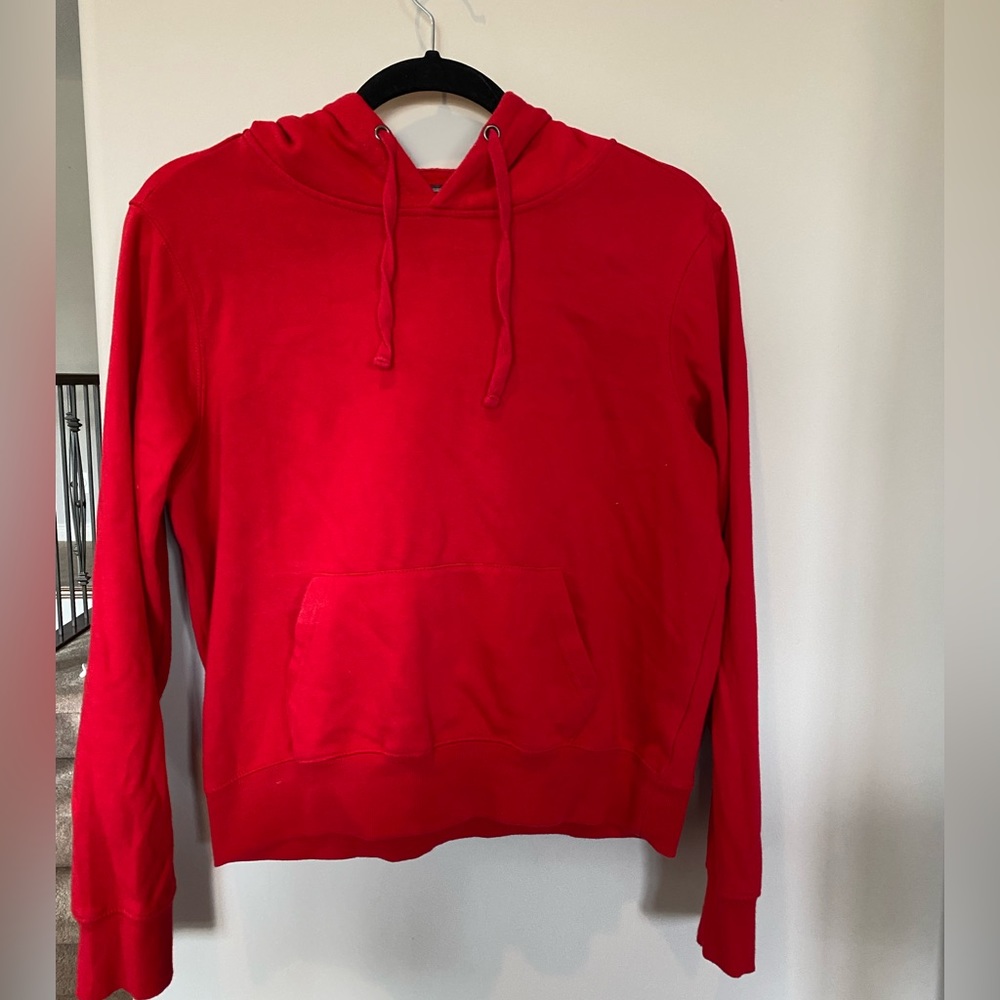 Red hoodie